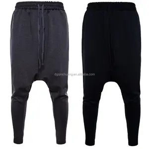 Toptan boş Streetwear Sweatpants yüksek kalite erkekler Sweatpants s özel Logo ile koşucu pantolonu erkekler için