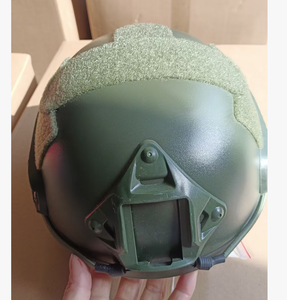 Casco Táctico DFA02 con Iluminador LED Rojo, Verde, Blanco e Infrarrojo, Material Superior de Gamuza para Caza - Product Image 3