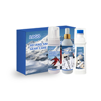 Kit de Nettoyage en Gros pour Équipements de Ski et Snowboard : Cire de Base, Nettoyant pour Vêtements, Spray Imperméabilisant pour Vestes de Ski et Snowboard DWR Écologique