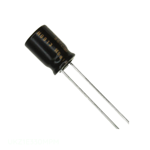 Distributeur agréé UKZ1E330MPM Condensateur en aluminium 33 µF 20 % 25 V RADIAL TH à montage traversant - Product Image 1