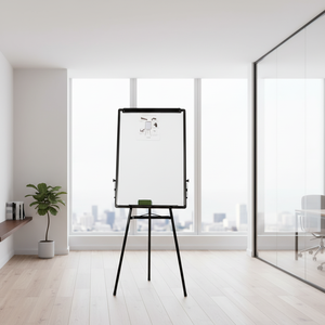 Tableaux à feuilles mobiles portables, <span class=keywords><strong>tableau</strong></span> <span class=keywords><strong>blanc</strong></span> magnétique, trépied, <span class=keywords><strong>tableau</strong></span> effaçable à sec pour l'école et le bureau, pour les listes de tâches - Product Image 1