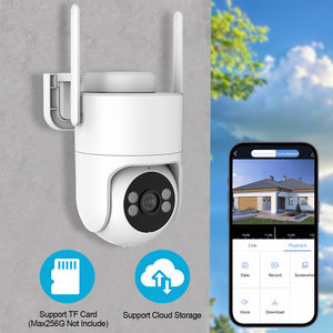 Kamera <span class=keywords><strong>CCTV</strong></span> PTZ nirkabel 3MP, kamera pelacakan warna penuh deteksi gerak manusia, pengawasan luar ruangan <span class=keywords><strong>WiFi</strong></span>, kamera luar ruangan rumah pintar - Product Image 5