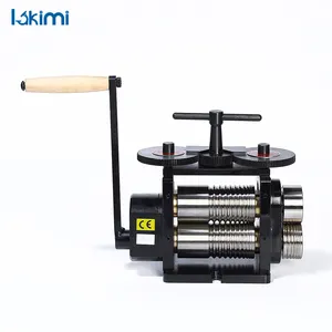 Schmuckherstellungswerkzeug-Kombinationsmühle mit 130-mm-Rollen