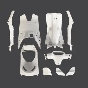 TWH DIO Motorcycle White Color Inner Cover Set For Honda AF17 AF18