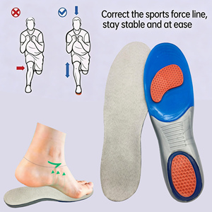 Plantillas <span class=keywords><strong>de</strong></span> Gel Ortopédicas para Zapatos, Soporte <span class=keywords><strong>de</strong></span> Arco, Plantillas para Correr, Almohadillas Personalizadas OEM al por Mayor - Product Image 1