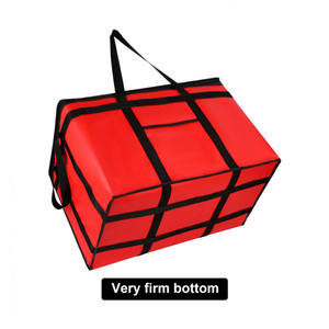 Bolsas Térmicas Extra Grandes Rojas para Entrega de Pizza, Bolsas Refrigerantes para Catering, Bolsas para Doordash, 22x14x13, Bolsas para Congelador, Bolsas para Compras - Product Image 5