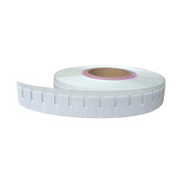 Approvisionnement d'usine 860-960mhz 13.56mhz NFC étiquettes RFID logo personnalisé imprimable Anti-métal étiquette blanche NFC étiquette modifiable UID étiquettes RFID
