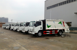 Camión de Gestión de Residuos, Camión Compactador de Basura ISUZU Kinland de 18cbm 20cbm - Product Image 5