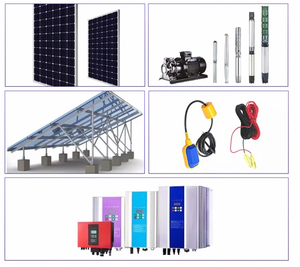 Pompe à eau <span class=keywords><strong>submersible</strong></span> solaire d'acier inoxydable pour l'irrigation, prix de pompe d'énergie solaire en Inde - Product Image 3