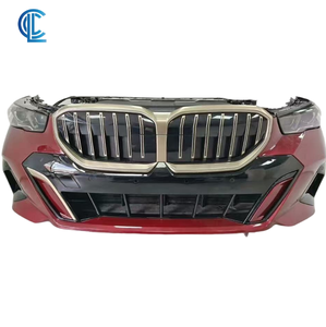 Para <span class=keywords><strong>BMW</strong></span> 5 Series G60 G68 Conjunto de parachoques delantero <span class=keywords><strong>525</strong></span> 530 535 540 Conjunto de boquilla delantera con rejilla de ventilador de radiador - Product Image 2