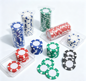 Fichas de Cerámica de 43 mm Personalizadas al por Mayor para Salas de Póker, Clubes de Puntuación, Fichas de Entretenimiento, Dados, Embalaje Incluido, ODM/OEM - Product Image 6
