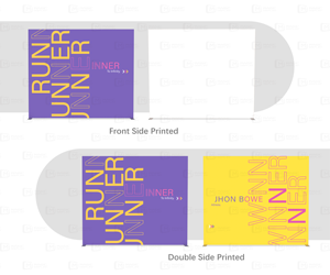 Op maat gemaakte gevelstand beursstand reclamestand dubbelzijdige led reclame segment lichtbak textielwand - Product Image 6