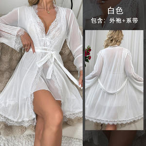 Vente en gros de pyjamas transparents en maille pour femmes Temptation Sous-vêtements <span class=keywords><strong>sexy</strong></span> et respirants Home Wear Costume pour l'été 062 685 <span class=keywords><strong>Combi</strong></span> - Product Image 3
