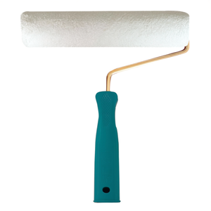 Rouleau de peinture professionnel en polyamide industriel, hauteur de poils de 12 mm, résistant aux solvants, pour la rénovation de meubles et le vernis - Product Image 2
