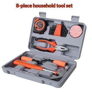 Ensemble d'outils manuels combinés pour le bricolage et le travail du <span class=keywords><strong>bois</strong></span>, boîte à outils domestique, modèle JT, vente en gros, idéal pour la réparation et comme cadeau - Product Image 6