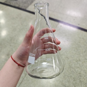 SCIEDU Lab Glass Química orgánica Frasco cónico Cilindro de medición Embudo Graduado Cuentagotas Cristalería Kits Juego de equipos - Product Image 2