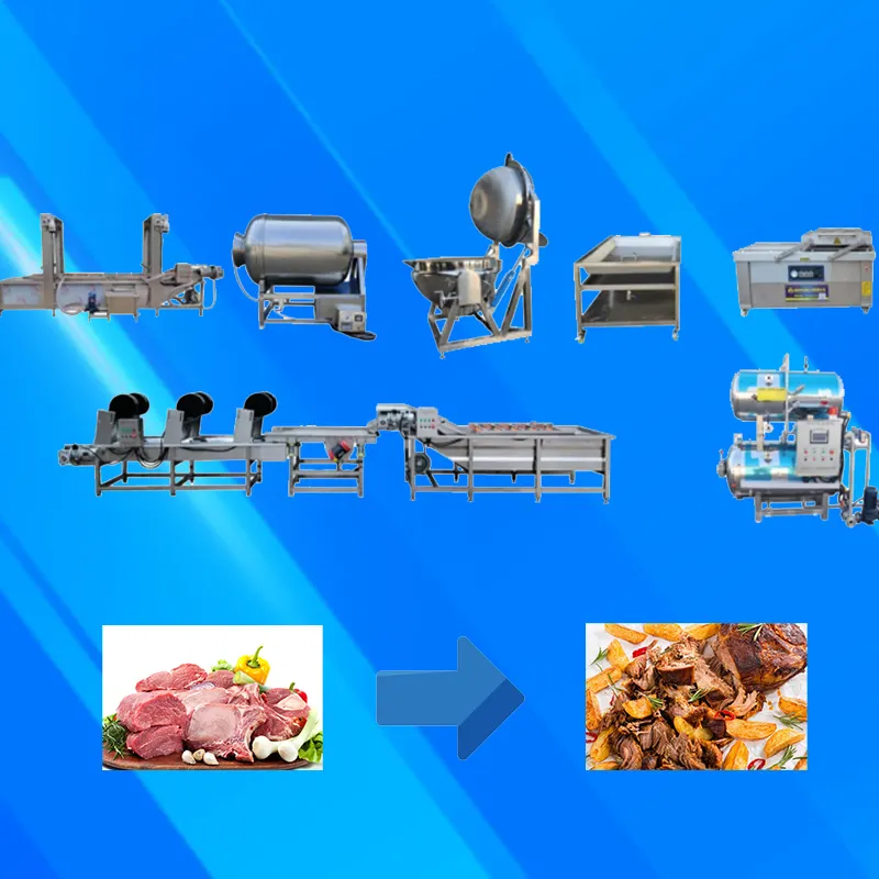 Commercial Fully Automatic Cooked Food Braised