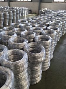 אספקת מפעל, חוט ברזל מגולוון באיכות טובה, חוט ברזל מגולוון בחום, חוט ברזל מגולוון אלקטרוליטי בהתאמה אישית - Product Image 1