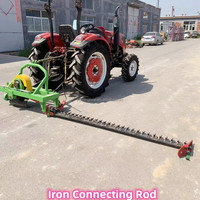 Vente directe usine : Faucheuse à barres oscillantes 3 points pour tracteur, machine de coupe d'herbe agricole, faucheuse à mouvement alternatif