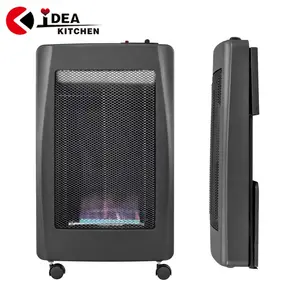 Idea New Design Indoor Gas Heaters Portable Ceramic Room Heaters Blue Flame Gas Heater for Home