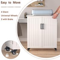 Vente en gros d'usine Table de machines Cricut compatible avec chariot artisanal avec table Cricut Machine Cricut avec armoire de rangement