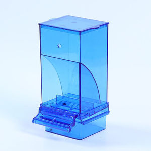 Mangeoire automatique pour oiseaux Abreuvoir Acrylique Graine Conteneur de nourriture <span class=keywords><strong>Cage</strong></span> Accessoires Perroquet Mangeoire automatique pour oiseaux - Product Image 3