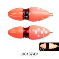 Leurre Bionique en Plaque Métallique en Forme de Gourde 120g pour la Pêche en Mer à Bateau, Appât Artificiel Dur à Agitation Lente