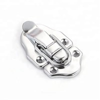 Loquet de verrouillage professionnel en métal chromé FS1041 pour flight case, coffre DJ, étui de guitare