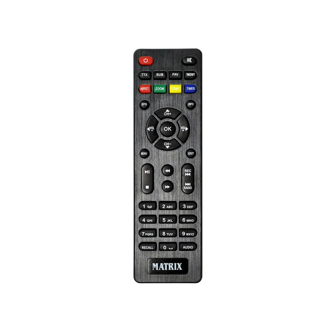 Matrix DVB-T2 HD Set Top Box Remote - Universal Remote for Apple HD STB