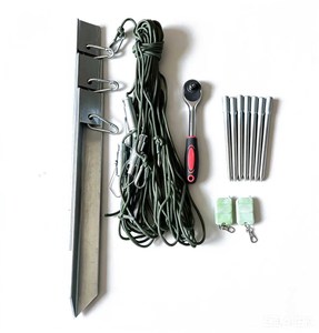 Hot Sale Tragbarer 4m fahrzeug montierter Teleskop <span class=keywords><strong>mast</strong></span> Manueller TV-Antennen turm Teleskop <span class=keywords><strong>mast</strong></span> - Product Image 4
