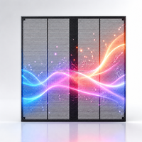 Écran LED transparent couleur pleine P3.91 pour intérieur, mur vidéo haute luminosité pour vitrine de centre commercial et magasin de détail