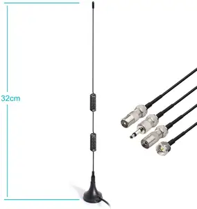 Base magnética de rádio fm, antena digital hd para denon pioneer onkyo yamaha marantz casal, rádio fm, som estéreo