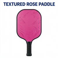 Ensemble de raquettes de pickleball en fibre de verre en gros, matériel de sport d'extérieur, raquette avec sac de balles à 40 trous, fournisseur d'usine
