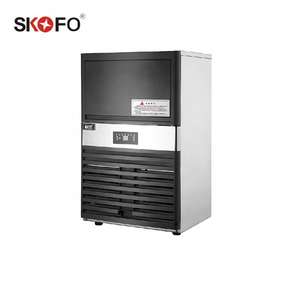 Macchina per Cubetti di Ghiaccio Commerciale di Alta Qualità 55kg/24h con Raffreddamento ad Aria, Capacità 15kg, 220-240V 245W per Bar e Supermercati - Product Image 1