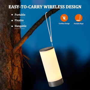 Lampe <span class=keywords><strong>de</strong></span> table moderne nordique LED Touch Control Bar Restaurant Dîner Lumière Sans fil Hôtel Rechargeable Sans fil Métal Fer Lampe <span class=keywords><strong>de</strong></span> bureau - Product Image 6