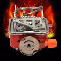 Réchaud à gaz miniature pliable de camping portable AJOTEQPT pour l'extérieur