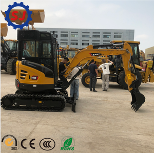 Mini-excavatrice sur chenilles hydraulique Sany SY26U d'occasion, 99 % neuve, 2,6 tonnes, certifiée CE EAP, moteur, boîte de vitesses, pompe, roulement, modèle 2024 - Product Image 1