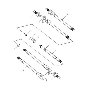 Eje de Transmisión para Camioneta Dodge Ram 5015136AC 5015137AC, Pieza de Repuesto para Modelos 1999-2001 - Product Image 4
