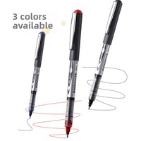Stylo à bille jetable Snowhite 0,5 mm, nouveau design, pointe aiguille, matière plastique, écriture fluide et brillante, utilisation pour la calligraphie