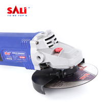 Meuleuse d'angle sans fil industrielle de haute qualité SALI 6180P 2650W avec interrupteur à palette et à glissière et disque de meulage