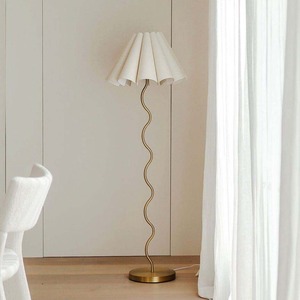 Modern Minimalist Floor <b>Lamp</b> Led Light Golden Base For Living Room Bedroom <b>Study</b> Home Decor - Product Image 1