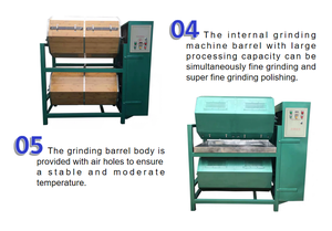 Hot bán 300L gỗ trống máy đánh bóng ly tâm xoay Thùng đánh bóng với Mài Thùng - Product Image 5