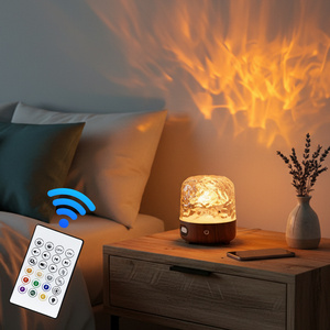 Proiettore LED Onde Oceaniche, Luce Notturna Dinamica con Effetto Acqua, Lampada Aurora Ricaricabile USB per Decorazione Stanza - Product Image 1