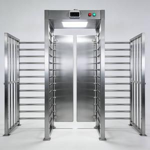 Modules d'accès personnalisables OEM/ODM, <span class=keywords><strong>portillon</strong></span> tournant pleine <span class=keywords><strong>hauteur</strong></span> haute sécurité pour la sécurité des accès piétons en usine - Product Image 4