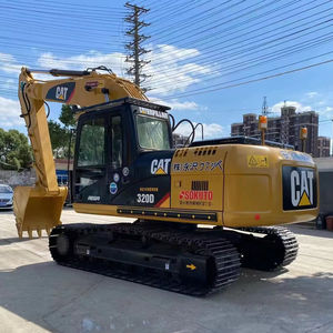 เครื่องขุด320D แมวมือสองเครื่องยนต์แมว20ตันเครื่องขุดดินที่มีน้ำหนักใช้งานดี - Product Image 6