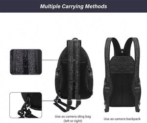 Free Sample <b>Camera</b> Bag Sling <b>Backpack</b>, DSLR/SLR/Mirrorless Photography Waterproof <b>Camera</b> Case Crossbody Shoulder Bag with - Product Image 5