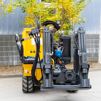 Hengwang Mini Foreuse Rotative pour Forage Horizontal Directionnel, sur Chenilles, avec Pompe Diesel