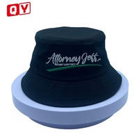 OEM Chapeau seau 100% coton de haute qualité personnalisé hommes femmes casquette de soleil réversible pêcheur Gorras large bord 3D broderie Logo