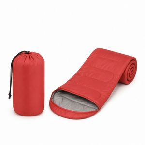 Envelope Hooded <b>Sleeping</b> <b>Bag</b> 170T Polyester Hollow Cotton 1.3kg Lightweight Winter Use Portable Foldable for Outdoor Hiking - Product Image 2