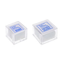 High Quality Multi Size Chemistry Glassware Equipment Microscope Cover Glass Slip Slide 22x22 cm for Laboratory Using